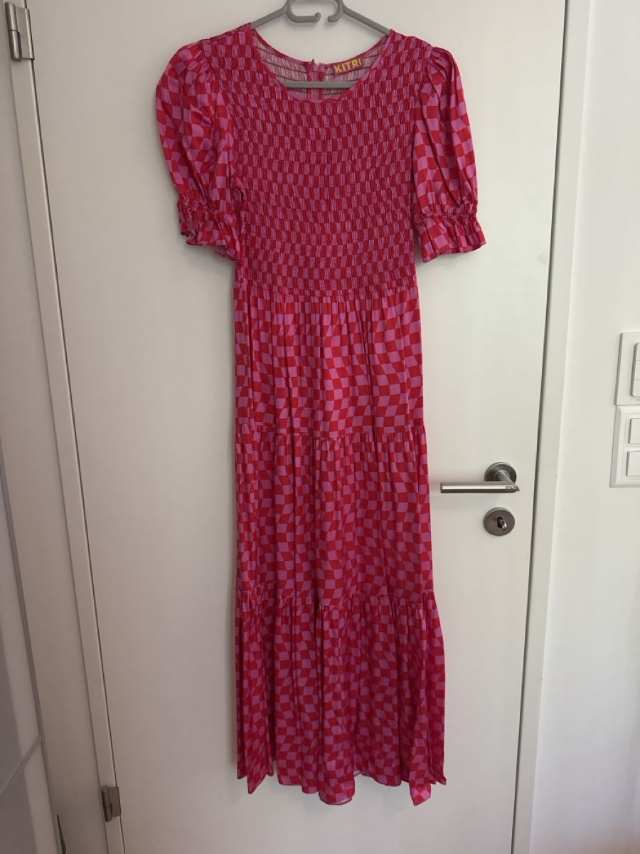 Kleider: Kitri Kleid Pink Kariert Grösse 10 – Gebraucht aus Zürich von dan_ztl5