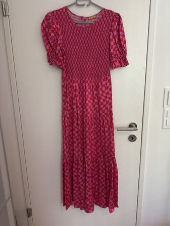 Kitri Kleid Pink Kariert Grösse 10