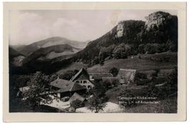 Ferienheim Kilchzimmer mit Ankenballen, gelaufen 1927