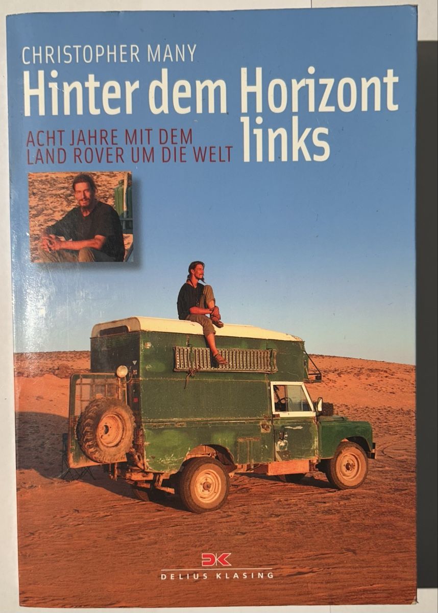 Libri: Christopher Many - Hinter dem Horizont, Weltreise Buch – Usato da Bülach venduto da myr_bf6m