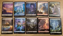 Alle Foundations Full Art Lands (EN) - MTG Magic Gathering