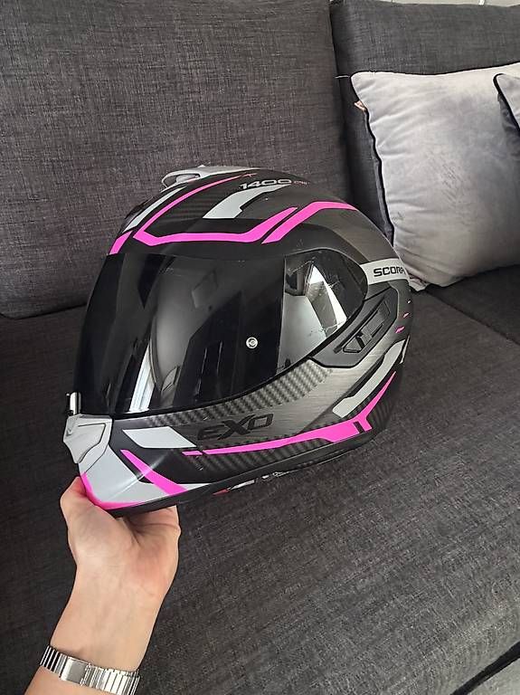 Helme & Visiere: Casco Integrale Moto Scorpion – Gebraucht aus Porza von mel_lx2f 2