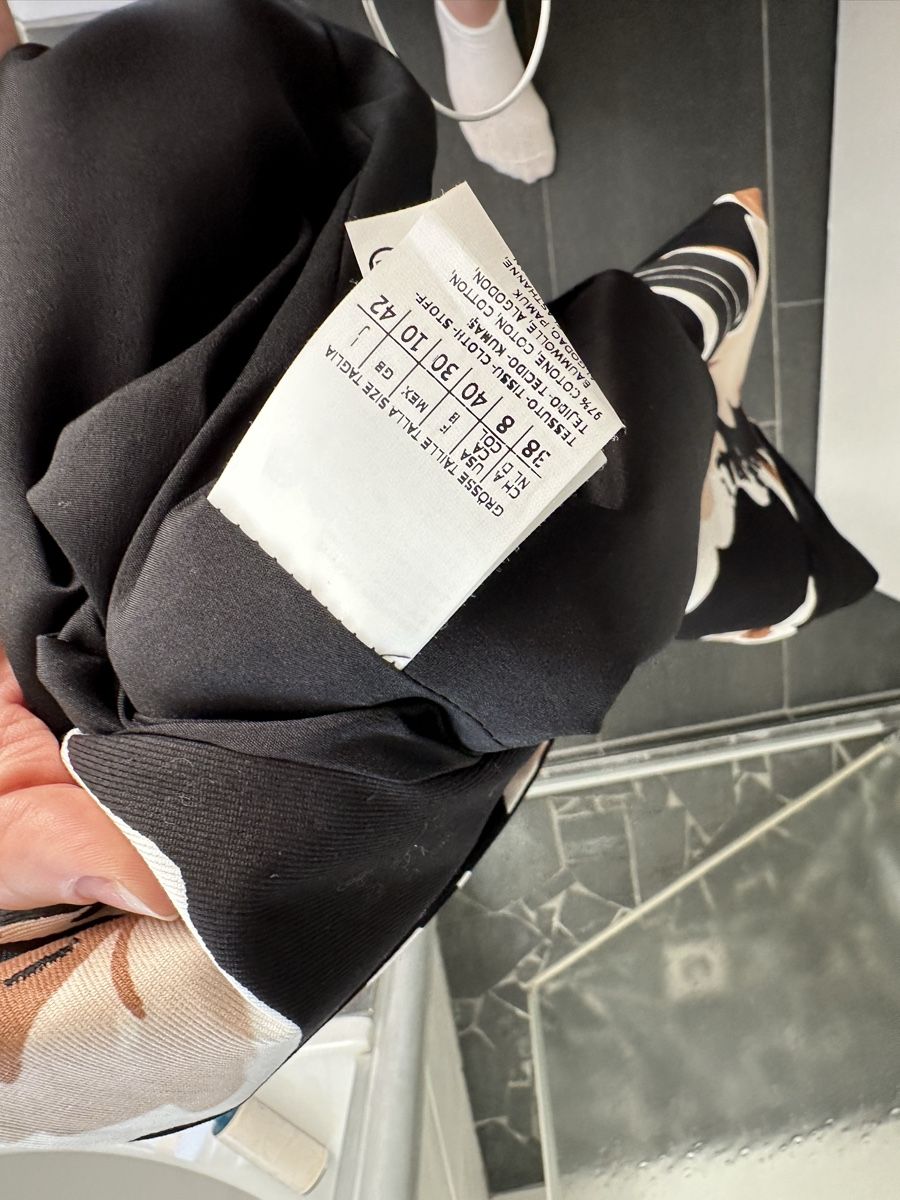 Max Mara Cappotti: Blazer Max Mara mit Blumenmuster - Grösse 38  – Usato da Lenzburg venduto da selabella 5