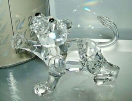 Original Swarovski Figur Löwenbaby