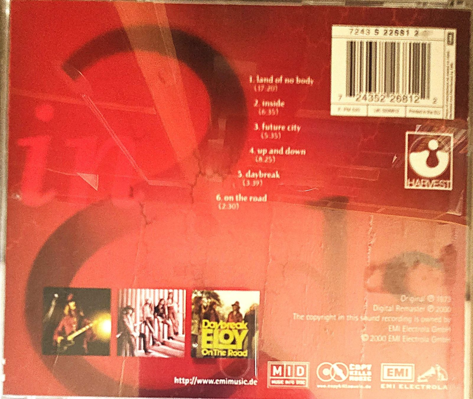 CDs: ELOY - Inside, Remaster 2000 – Neu (gemäss Beschreibung) aus Biberist von Beaver58 1