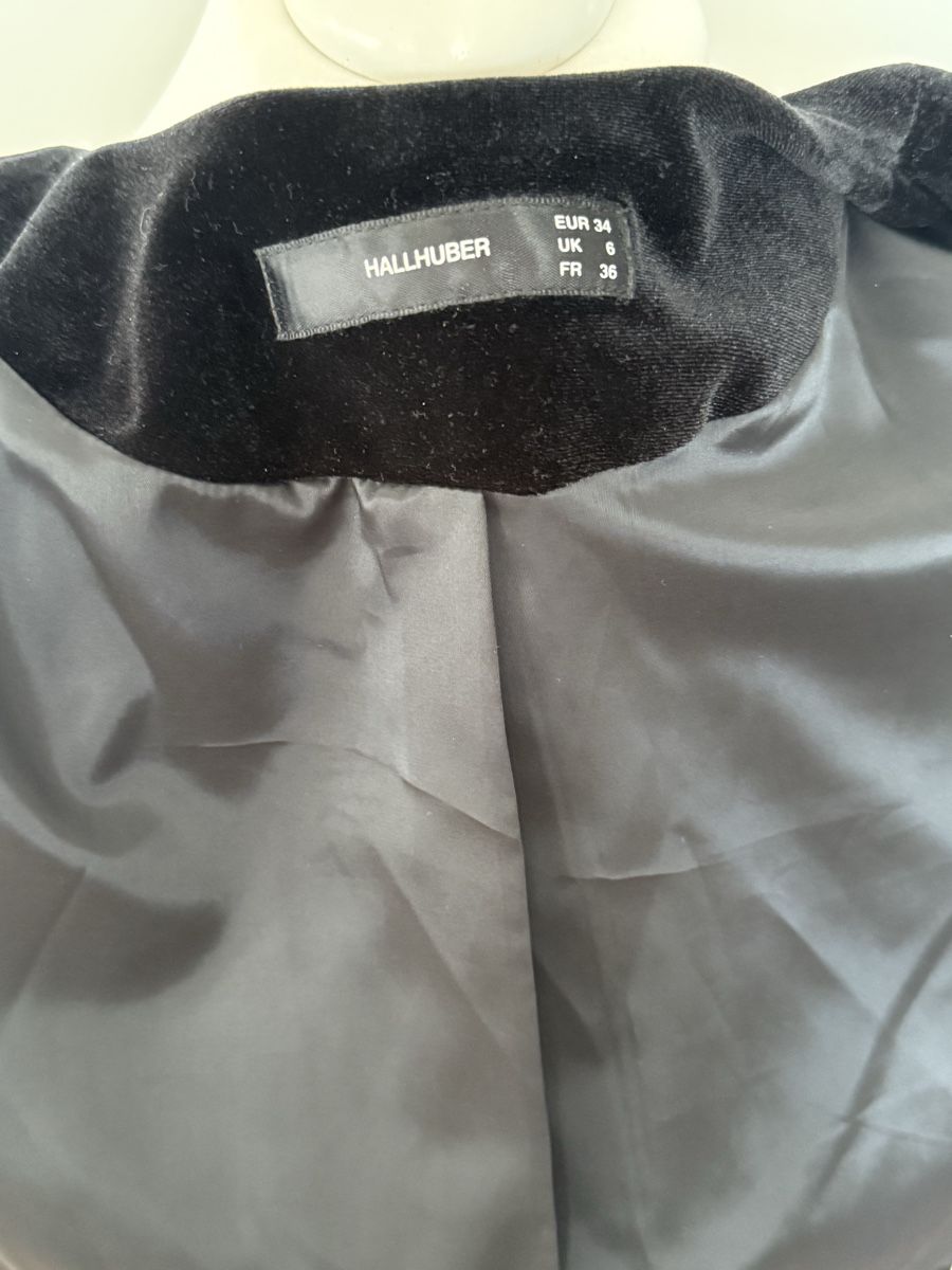 Hallhuber Giacche: Blazer Samt Hallhuber Grösse 34 schwarz – Nuovo (secondo la descrizione) da Stansstad venduto da InStyle8 4