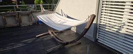 Hängematte mit Gestell