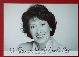 Renate Koehler Lindenstraße Autogramm signiert Foto 10x15cm