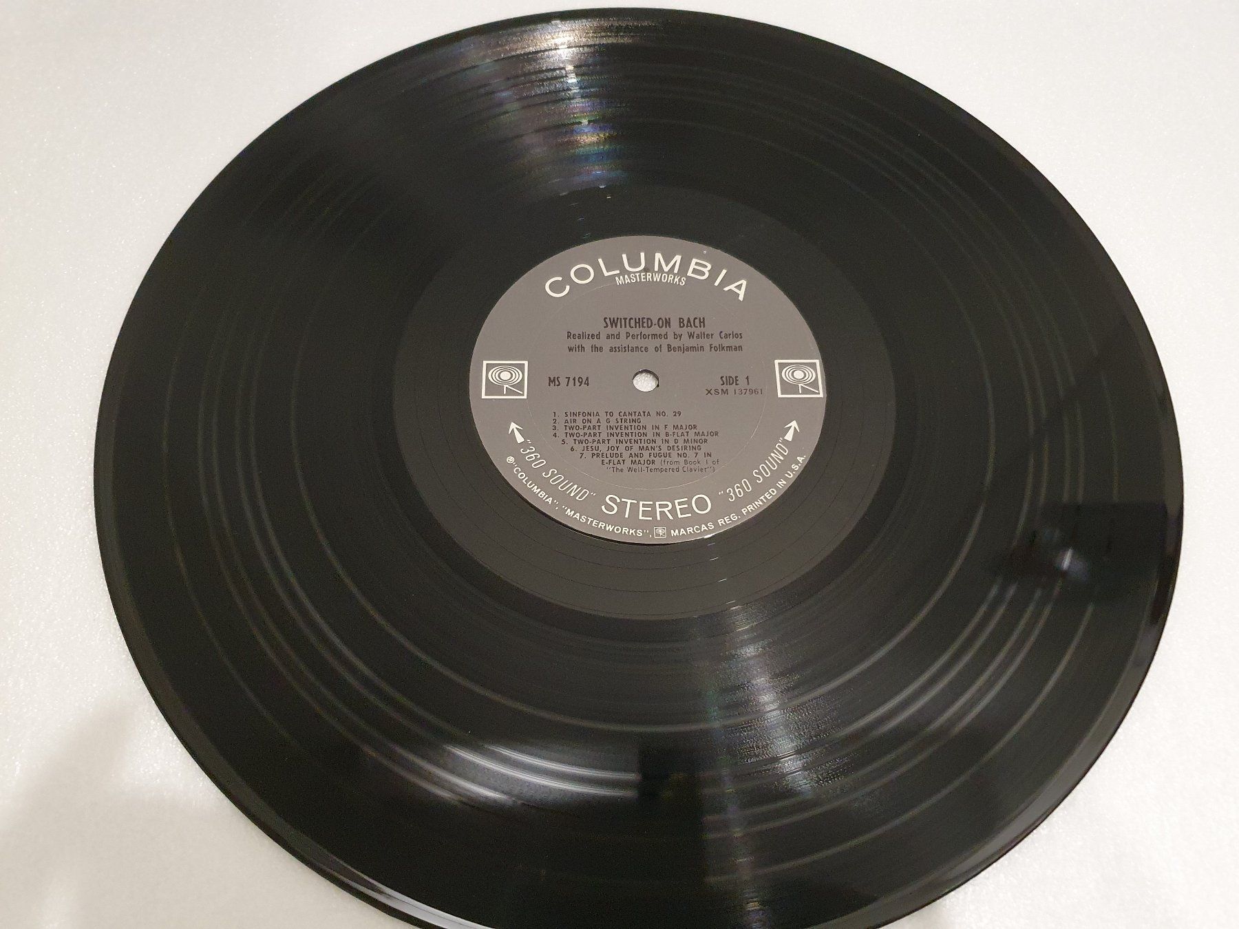 Schallplatten: Walter Carlos – Switched-On Bach – Gebraucht aus Uster von  2