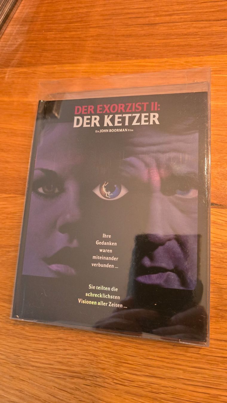 Tutti i DVDs: Der Exorzist 2 - Der Ketzer - Mediabook Blu-Ray – Usato da Glarus venduto da Joeggi1