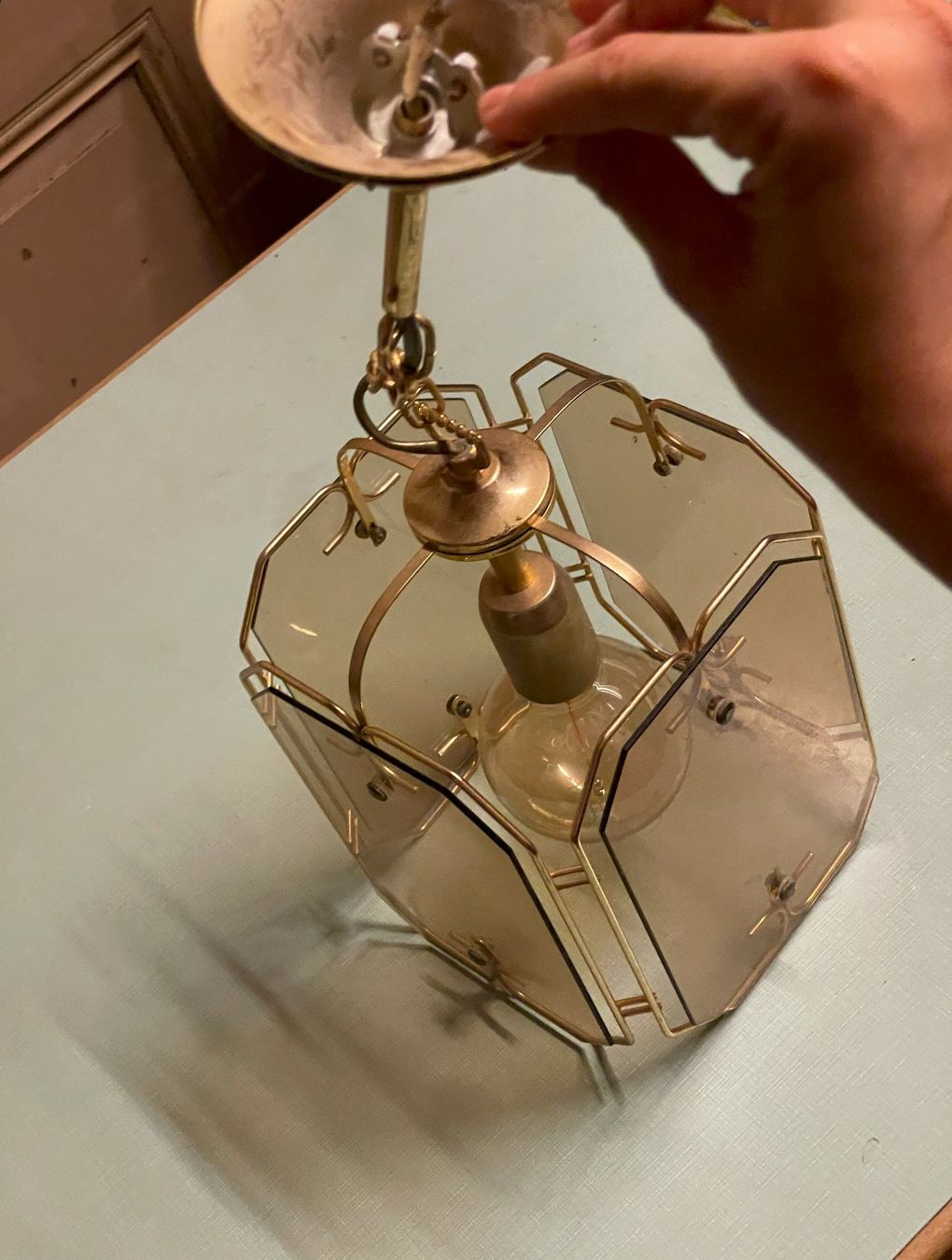 Lampes: Wunderschöne Vintage Lampe – D'occasion à Basel par jasvet 1