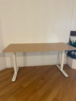 Schreibtisch höhenverstellbar Ikea Bekant 160cm breit