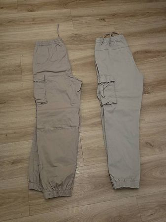 Lot de 2 pantalons cargo homme  taille L / M selon modèle