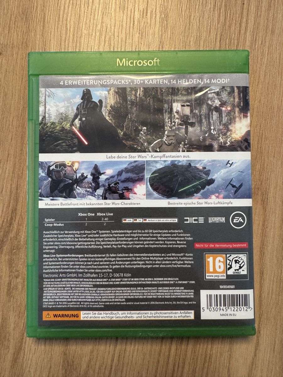 Microsoft Spiele: Star Wars Battlefront Ultimate Edition Xbox One – Gebraucht aus Biberist von etesummer 1