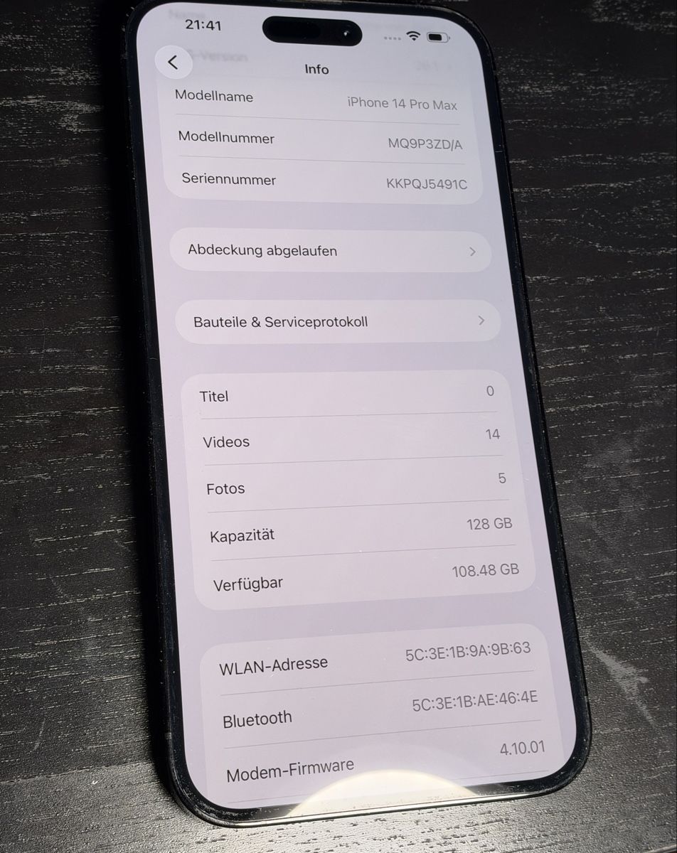Apple Handys / Smartphones: Iphone 14 pro max – Gebraucht aus Effretikon von master1873 3
