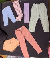 Kleiderpaket Leggins und kurze Hosen Mädchen Kinder Gr.104