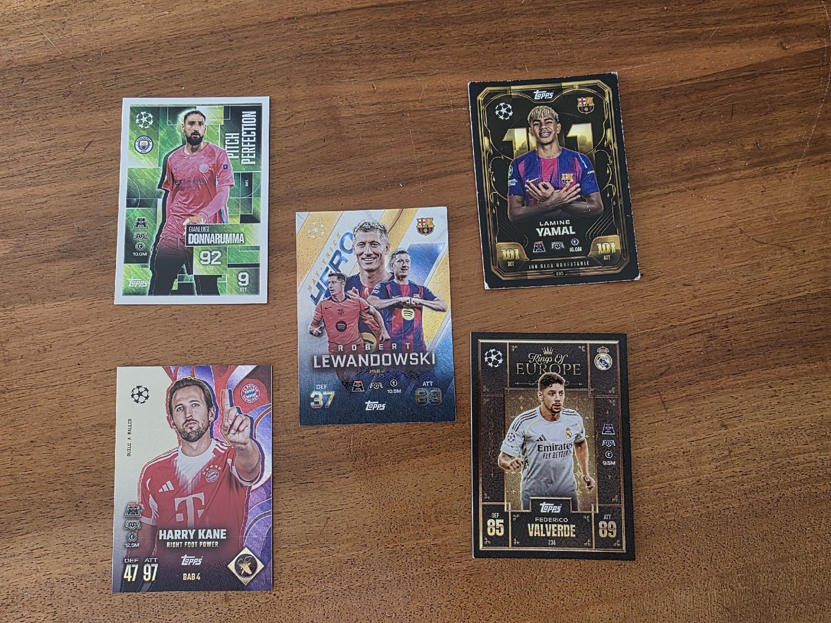 Cartes à collectionner: 5 Match Attax Karten – D'occasion à Ortschwaben par Patrick1978