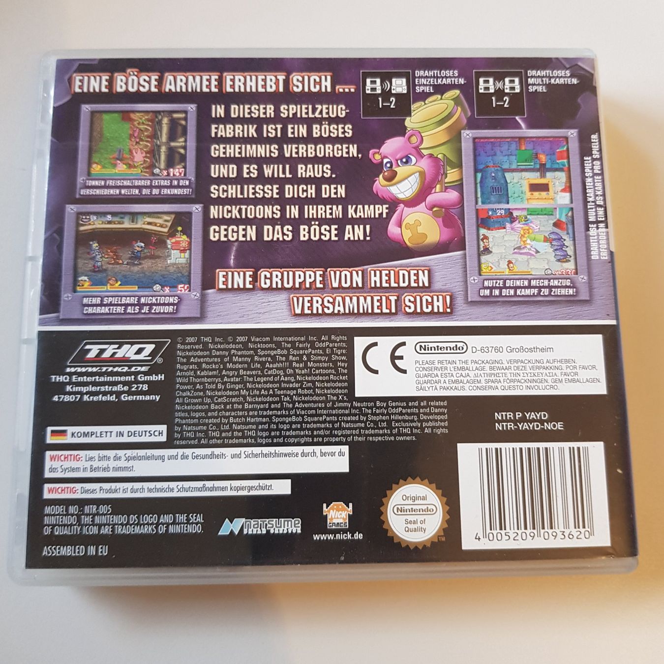 Nintendo Spiele: Spongebob Angriff der Spielzeugroboter /DS – Gebraucht aus Münchenstein von 2DGames 1