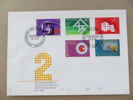 Satzbrief FDC Sondermarken 1982