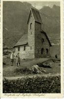 Bergkirche auf Meglisalp  1937