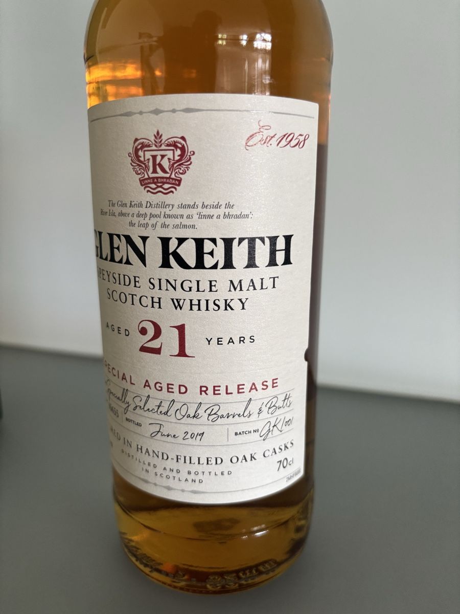 Spiritueux: Glen Keith 21  – Neuf (Voir description) à wernetshausen par inti02 2