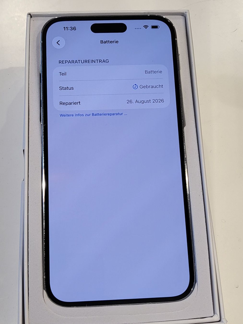 Apple Handys / Smartphones: iPhone 14 Pro Max 512GB Silver ab 400.- CHF mit Garantie! – Gebraucht aus Wetzikon ZH von uelivernetzt 9