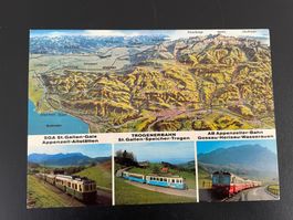 AK AR Appenzeller Bahnen AB SGA TB, St. Gallen, Herisau,