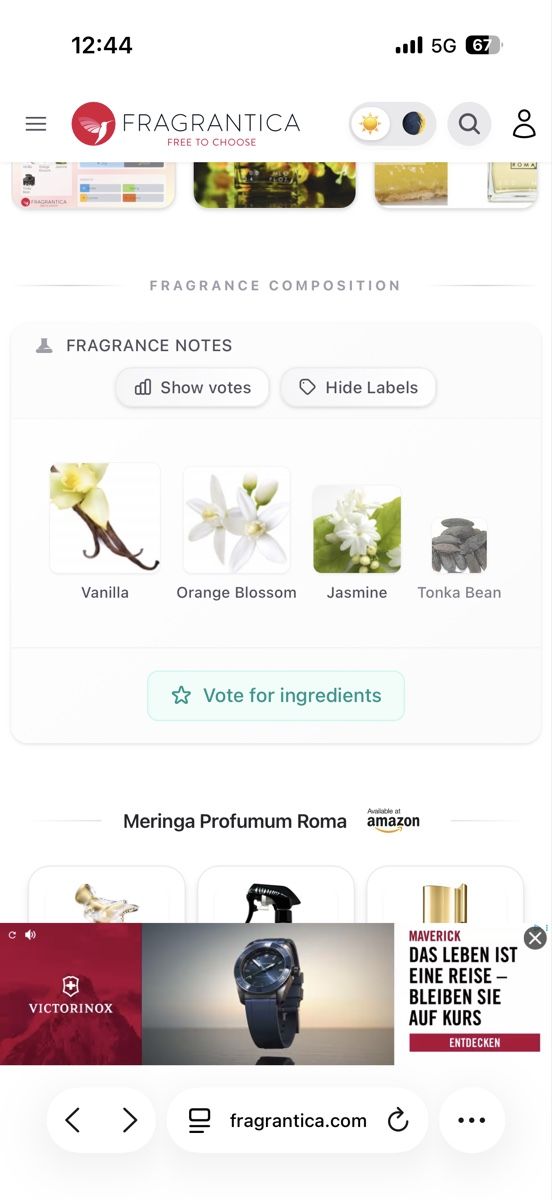 Profumi & Eau de Toilette: Profumum Roma Meringa Osswald, 2 ml – Usato da Sursee venduto da nst_czk2 3