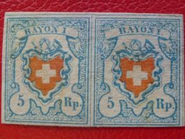 Rayon I (17II.1.04), T.7+8 C2-LO breitrandiges PAAR, 1'200.-