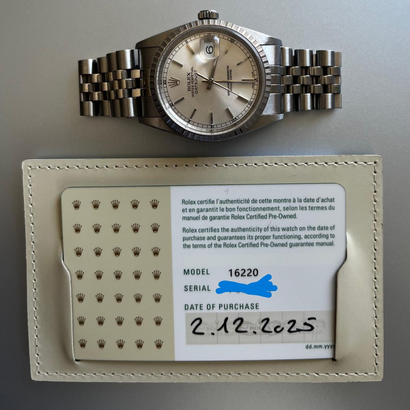Rolex Montres: ROLEX DATEJUST 16220 - Certified Pre-Owned – D'occasion à Burgdorf par Moonwalker 6
