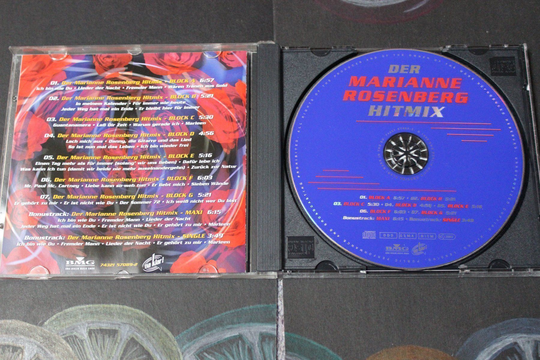 CD: MARIANNE ROSENBERG HITMIX CD vergriffen – Usato da Tübach venduto da JamesStone 3