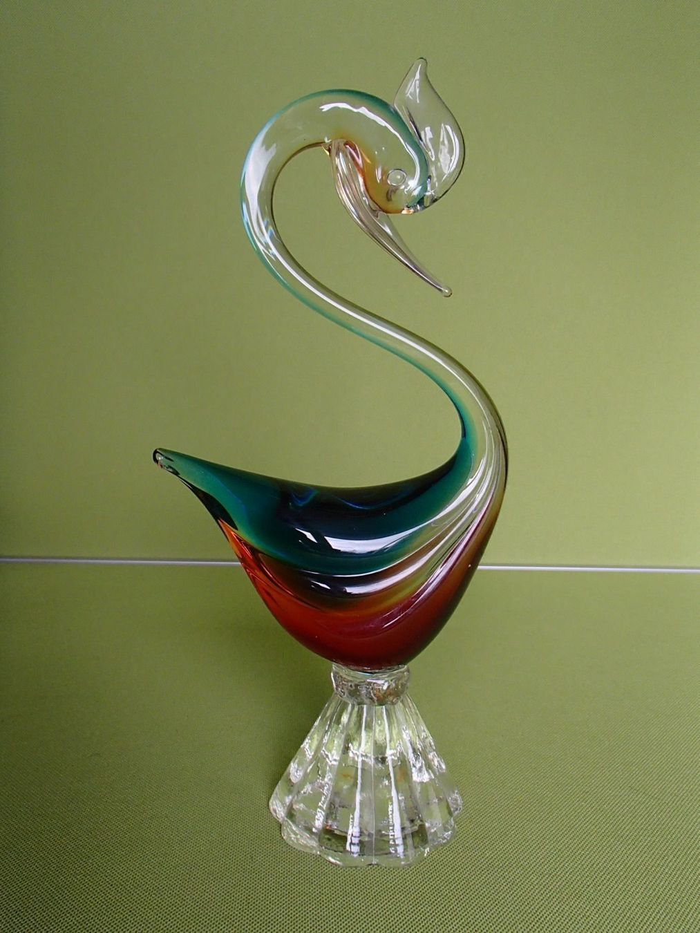 Skulpturen & Statuen: MURANO farbiger eleganter Vogel Figur – Gebraucht aus Schöfflisdorf von pullux 5