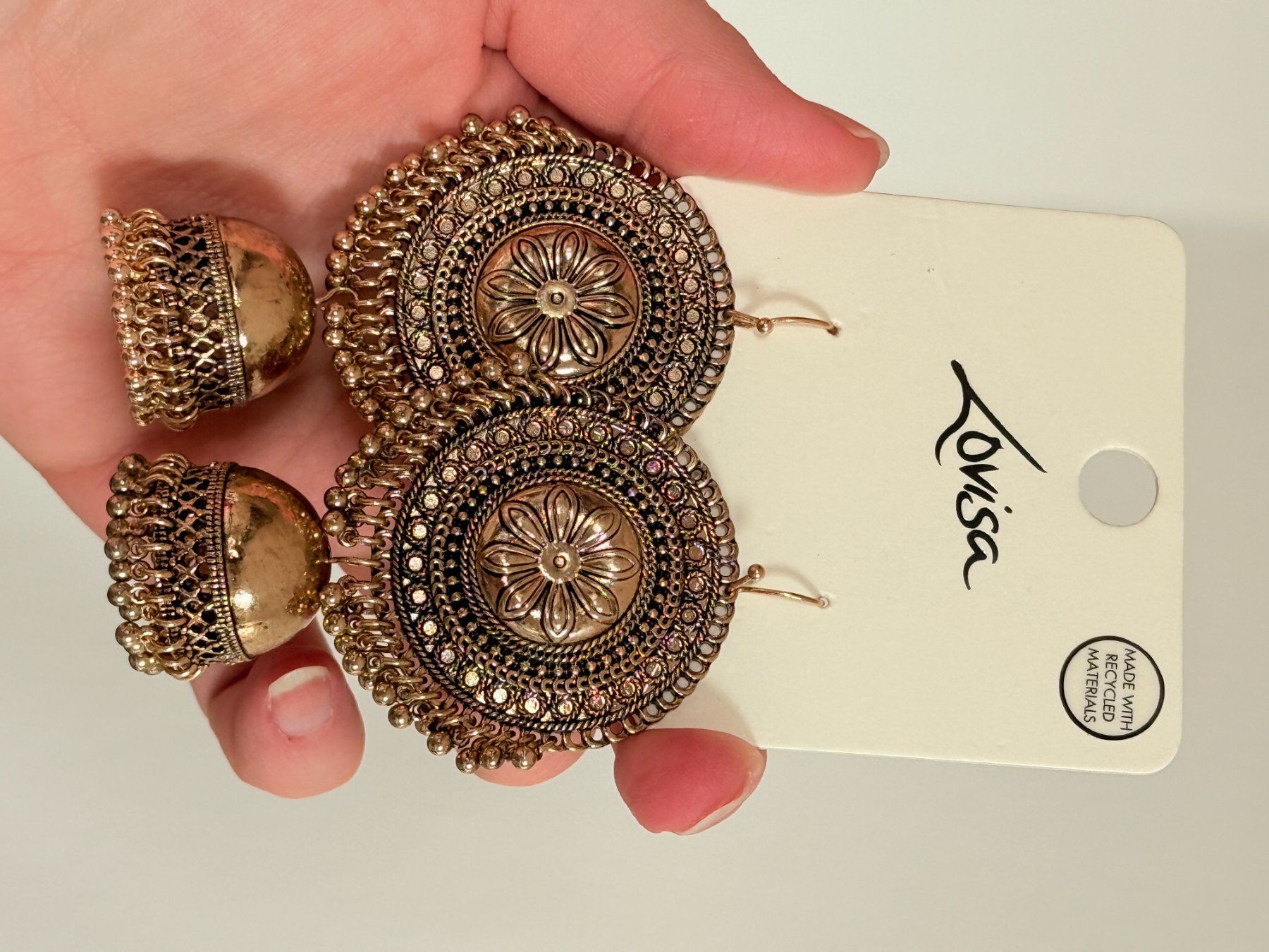 Ohrringe & -stecker: Boucles d'oreilles Lovisa - style bohème – Neu und originalverpackt aus Genève von AGBERG 1