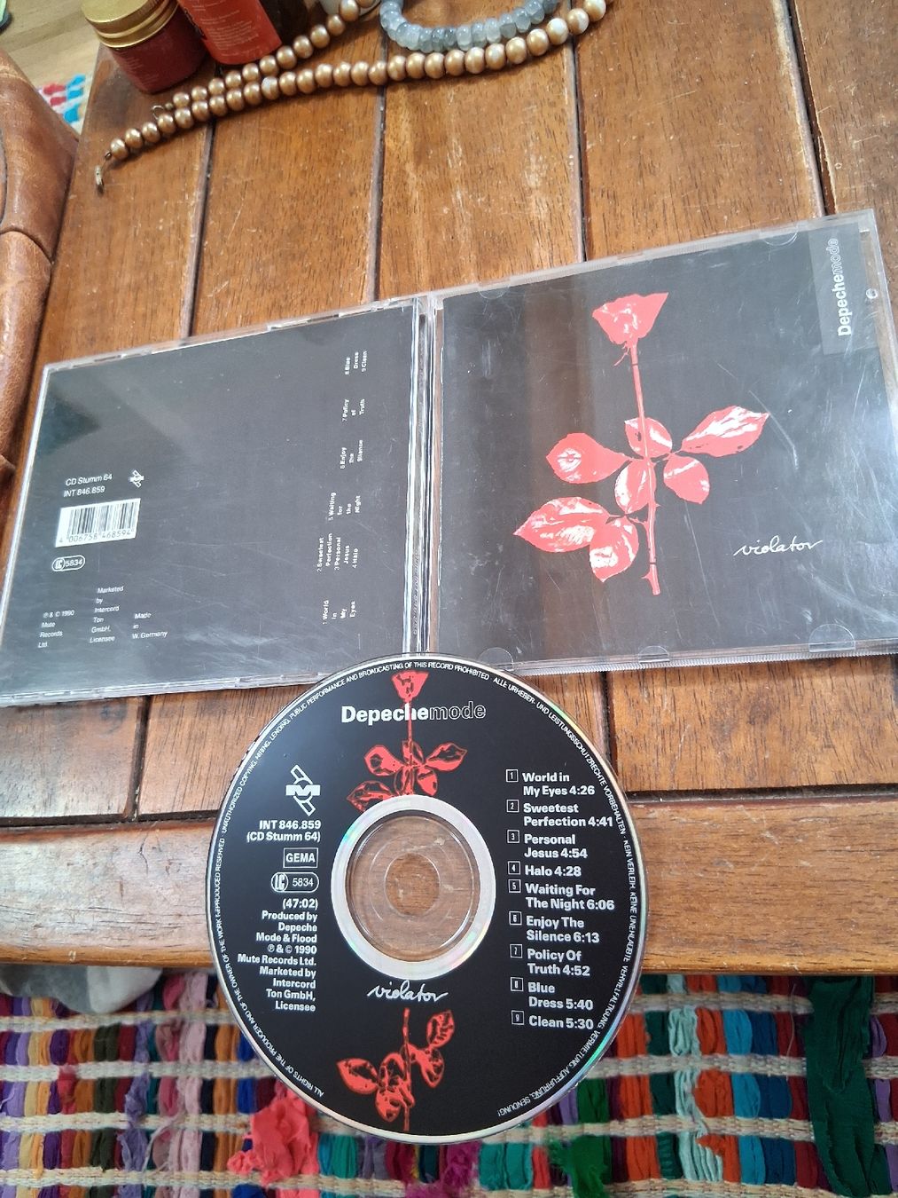 CD: depeche mode- violator (1990!) – Usato da St-Cergue venduto da VeganWarrior