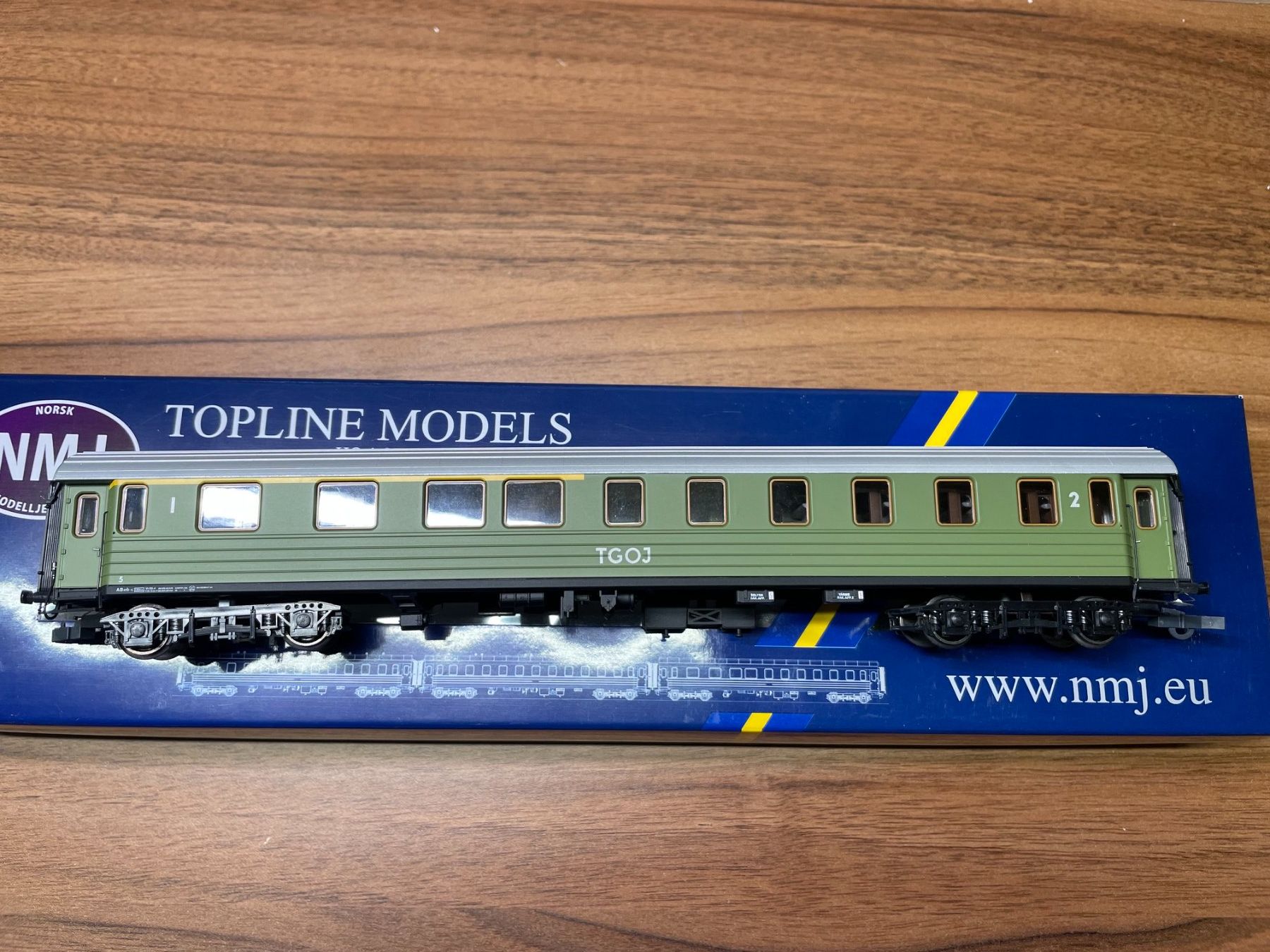 Modellini di ferrovie: NMJ Personenwagen der TGOJ in DC – Usato da Villmergen venduto da Mfritz 1