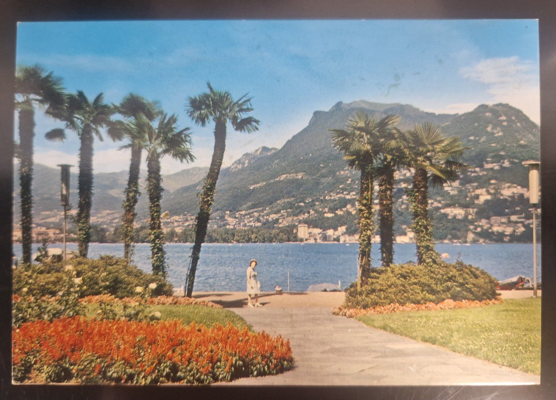 Cartoline postali: Lugano mit Monte Bré, Top! – Nuovo (secondo la descrizione) da Melchnau venduto da Arthurius