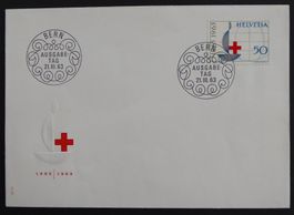 1963 - CH - Znr. 399 / Einzelwert - FDC - ES - 21.03.1963