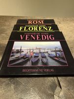 3 Bildbände Rom, Venedig, Florenz