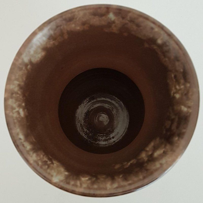 Vasen & Gefässe: Antike Blumenvase braun gewolkt – Gebraucht aus Kaltbrunn von Lexus3 5