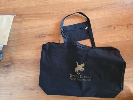 Badetasche Tasche m. Portemonnaie Swiss Chalet Merlischachen