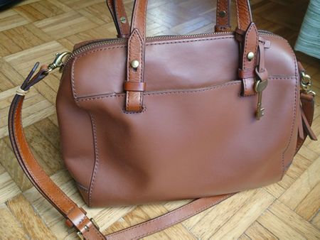 Fossil Handtasche Rachel Satchel(cognac) - NP 260 - wie neu!