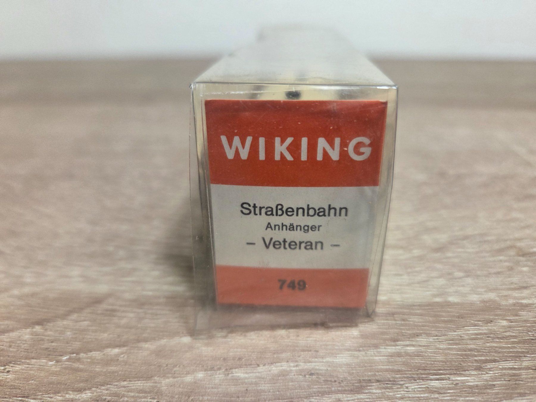 Wiking Modellini d'auto: Wiking 749 Straßenbahn Veteran H0 – Nuovo e nell'imballaggio originale da St-Aubin-Sauges venduto da Lo_Go 2