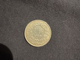 🇨🇭 Schweizer 1-Franken-Silbermünze von 1920