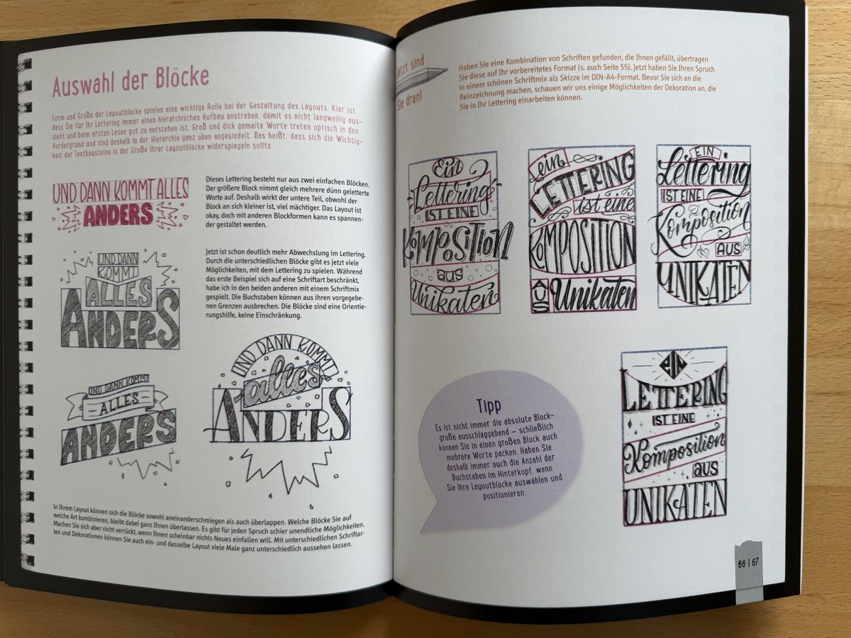 Livres: Hand - Lettering Schrift & Layout – D'occasion à Schwarzenburg par Michellu 7