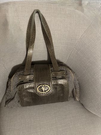 Versace Couture Handbag, Reptile Print, Preloved