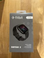 Fitbit Sense 2 Smartwatch schwarz gebraucht mit Kratzern