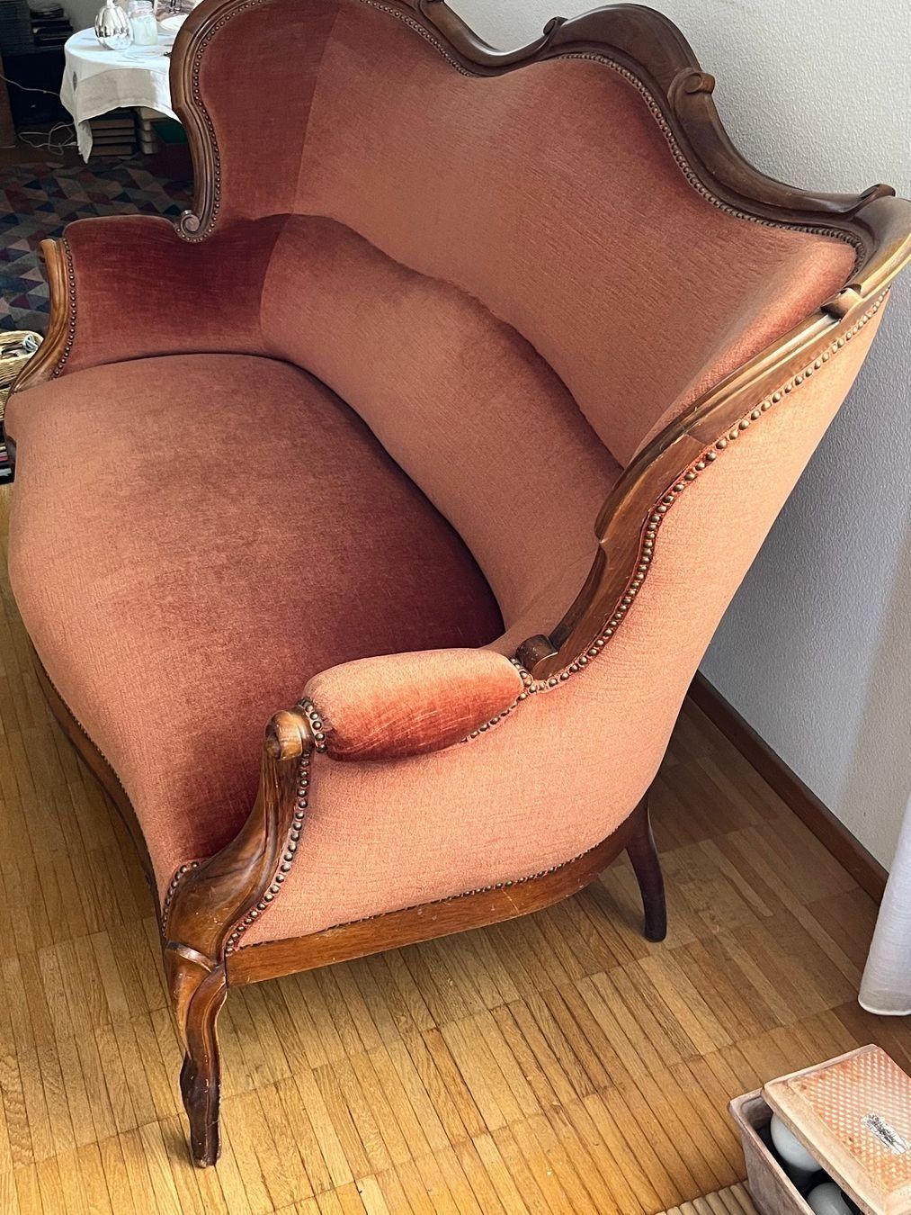 Divani: Louis Philippe Sofa / Canapé Antik – Usato da Lenz venduto da Klimbim7083 1