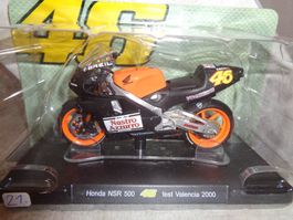 1:18 LEO Model Moto GP Valentino Rossi 46 Honda NSR 500