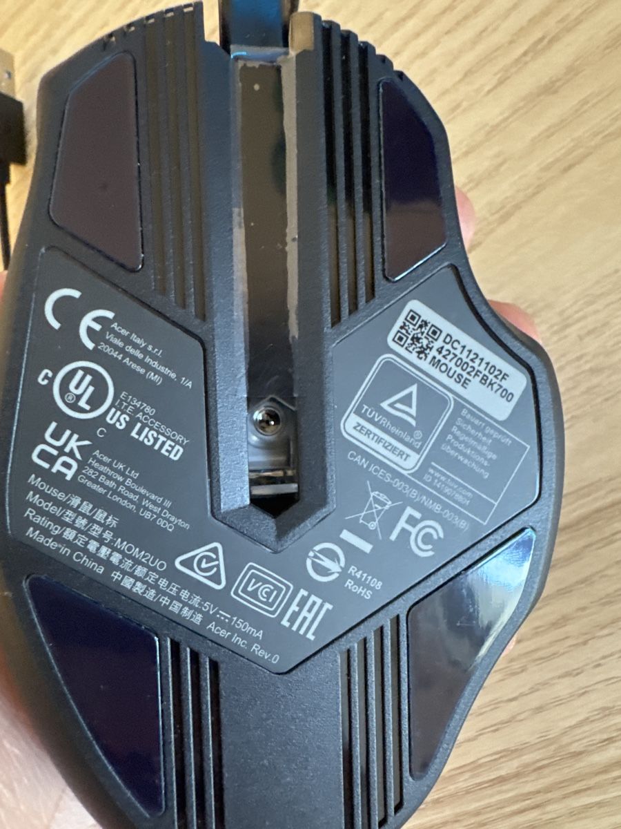 Acer Maus: Acer predator gaming mouse – Neu und originalverpackt aus Epalinges von wil_f 2