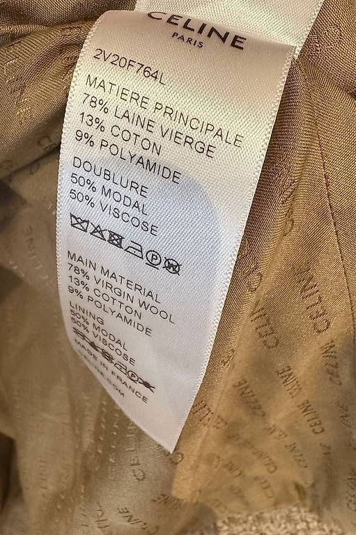 Celine Giacche: CELINE BLAZER KHAKI – Nuovo (secondo la descrizione) da Schwyz venduto da bofb 8